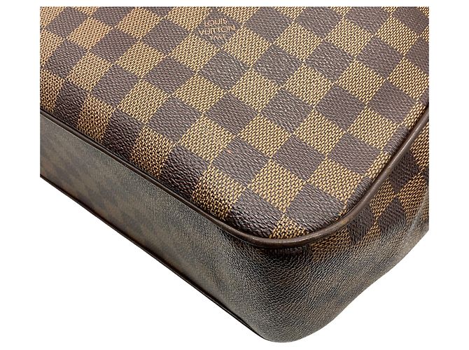 Borsa a Tracolla Louis Vuitton Damier Uzes Marrone - vista 7
