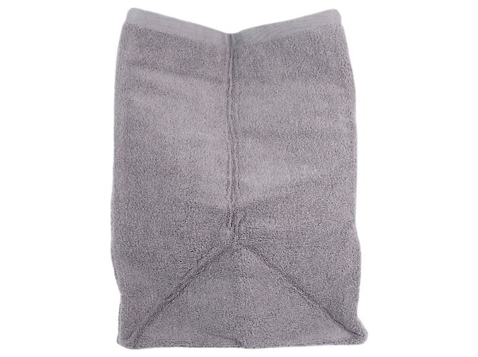 Borsa da spiaggia Chanel CC Terry Cloth Sports Line Grigia Grigio - vista 14