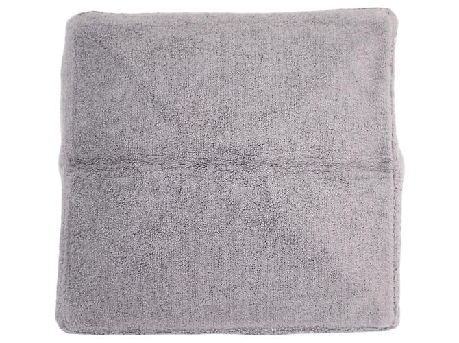 Borsa da spiaggia Chanel CC Terry Cloth Sports Line Grigia Grigio - vista 2