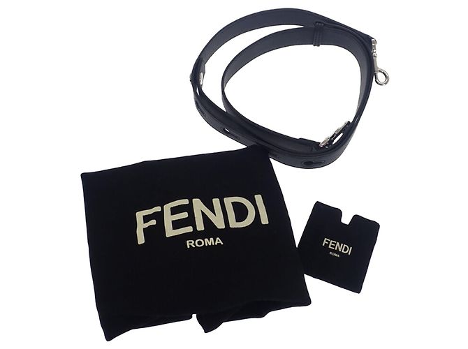 Borsa By The Way Fendi Medium in pelle nera Nero - vista 18