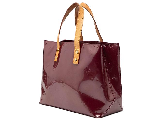 Borsa Louis Vuitton Monogram Vernis Reade PM Purple Porpora - vista 2