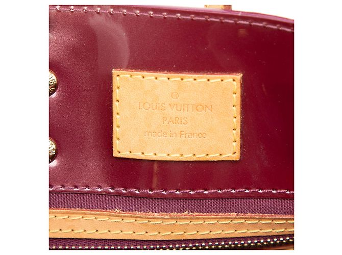 Borsa Louis Vuitton Monogram Vernis Reade PM Purple Porpora - vista 5