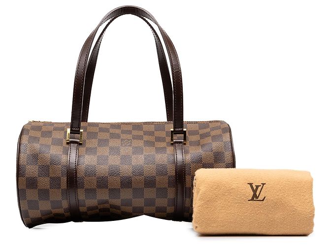 Louis Vuitton Damier Ebene Papillon 30 Handtasche Braun - Ansicht 7