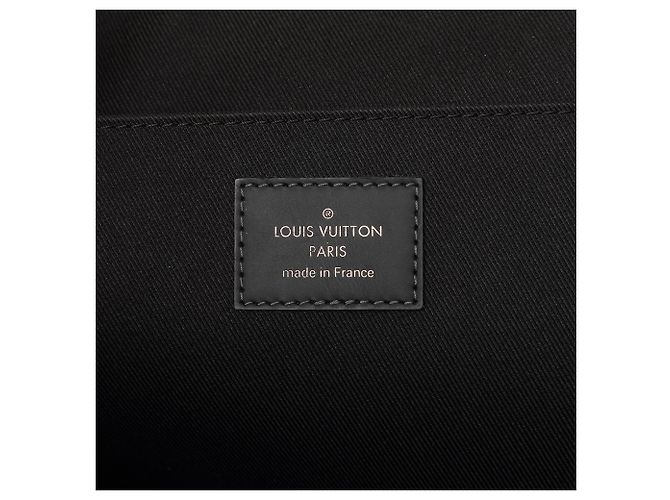 Borsa a pochette Louis Vuitton Damier Cobalt Camouflage Pochette Jour GM nera Nero - vista 5