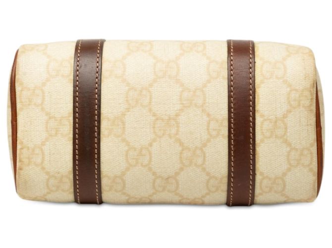 Borsa Boston Gucci Mini GG Supreme Joy Bianca Bianco - vista 3
