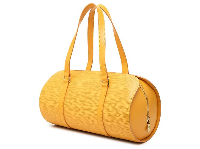 Borsa Louis Vuitton Epi Soufflot Gialla Giallo - vista 2
