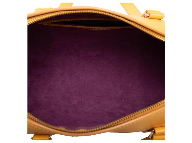 Borsa Louis Vuitton Epi Soufflot Gialla Giallo - vista 4