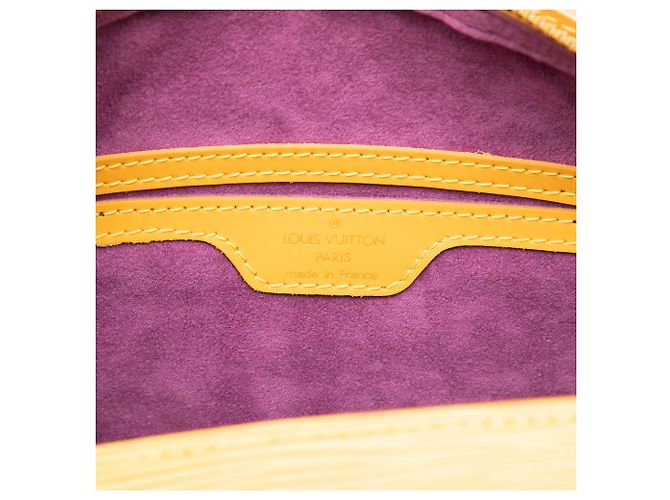 Borsa Louis Vuitton Epi Soufflot Gialla Giallo - vista 5