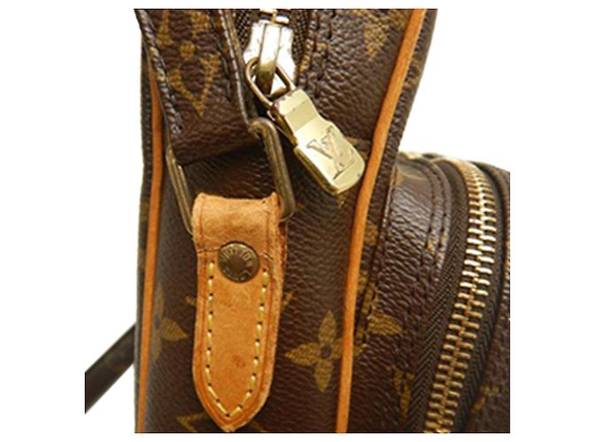 Borsa a tracolla Louis Vuitton Monogram Amazone Marrone - vista 11