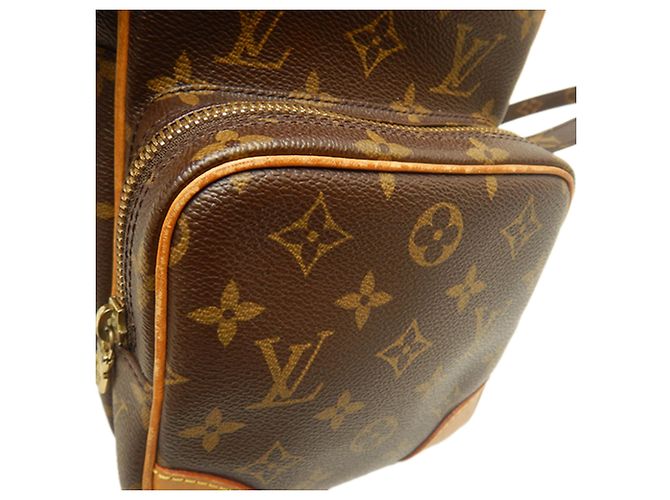 Borsa a tracolla Louis Vuitton Monogram Amazone Marrone - vista 13