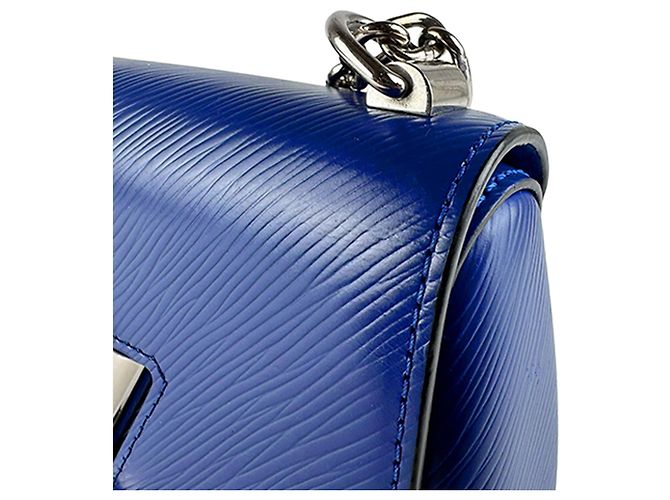 Borsa a tracolla Louis Vuitton Epi Twist PM Blu - vista 11