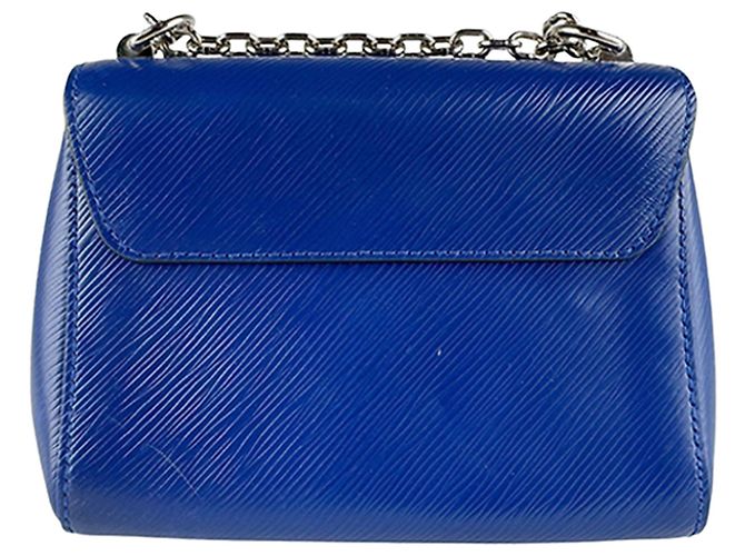 Borsa a tracolla Louis Vuitton Epi Twist PM Blu - vista 2