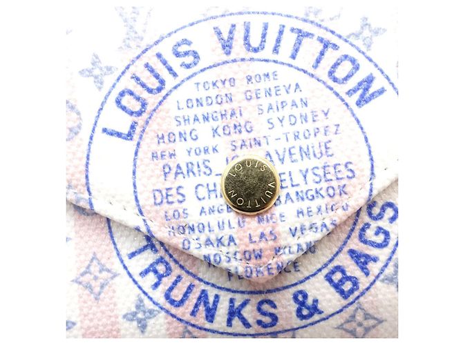 Portafoglio Victorine Small Wallets Blue Louis Vuitton Monogram Trunks and Bags - vista 8