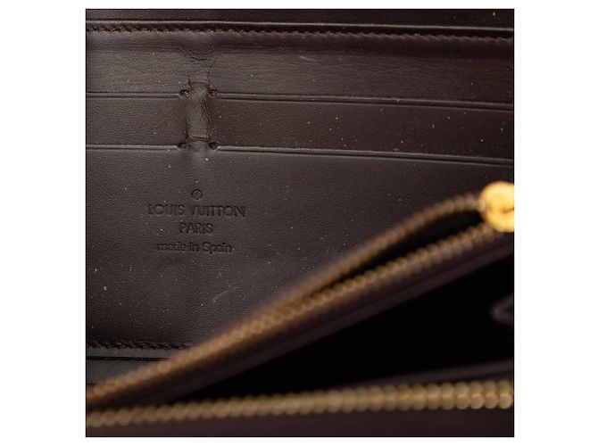 Portafoglio Zippy Long Louis Vuitton Monogram Vernis Viola Porpora - vista 5