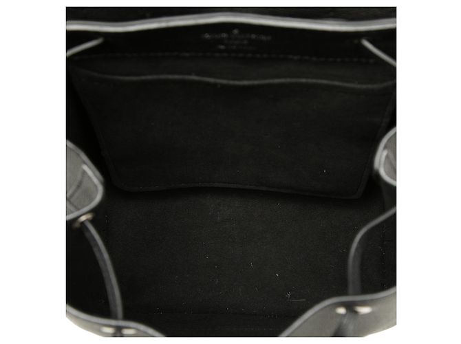 Black Louis Vuitton Taurillon Lockme Backpack - view 4