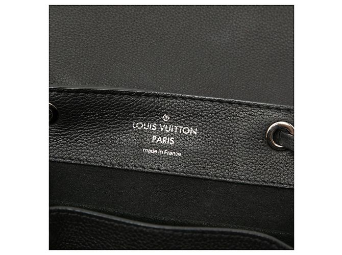 Black Louis Vuitton Taurillon Lockme Backpack - view 5