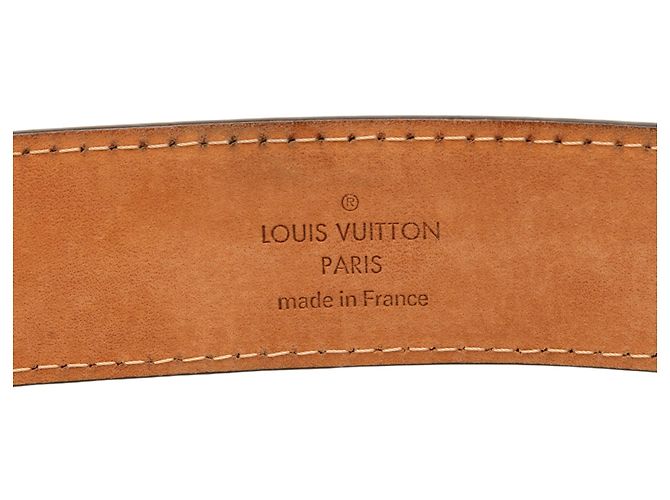Louis Vuitton Damier Ebene Gürtel Braun - Ansicht 6