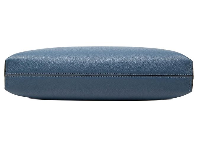 Borsa Missy Small LOEWE in vitello grana blu - vista 3