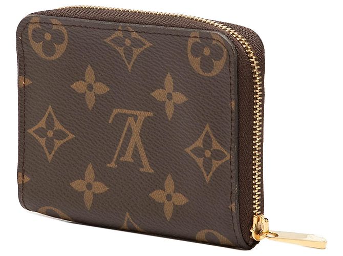 Portamonete Zippy Monogram Louis Vuitton Marrone Piccoli Portafogli - vista 2