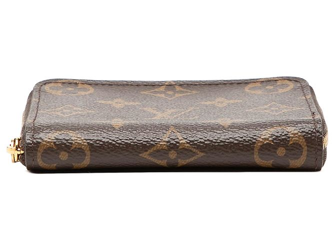Portamonete Zippy Monogram Louis Vuitton Marrone Piccoli Portafogli - vista 3