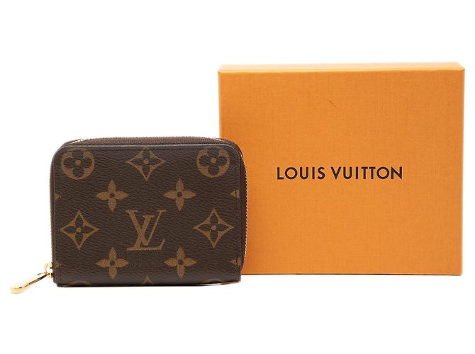 Portamonete Zippy Monogram Louis Vuitton Marrone Piccoli Portafogli - vista 7