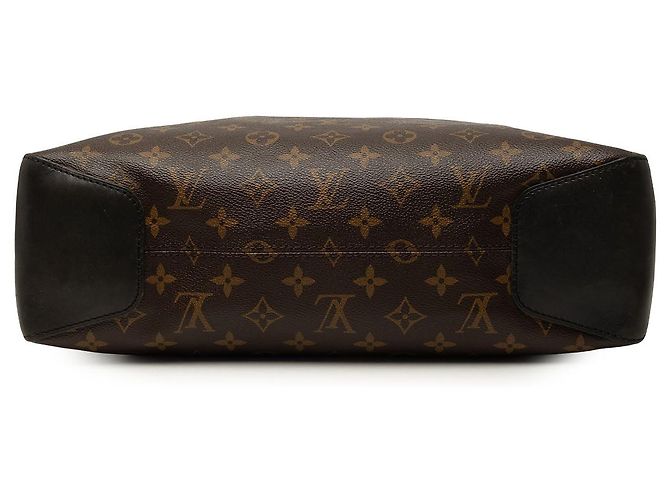 Bolsa Messenger Louis Vuitton Monogram Macassar Torres Castanha Marrom - vista 3