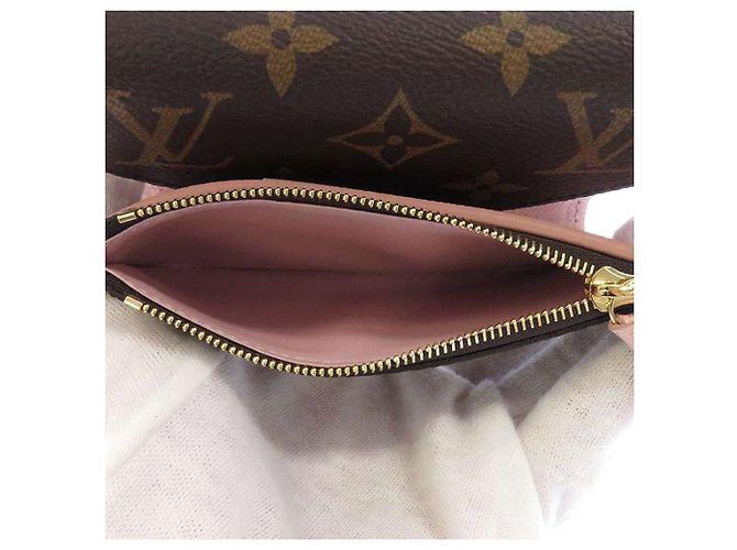 Cartera Louis Vuitton Monogram Victorine Marrón Castaño - vista 4