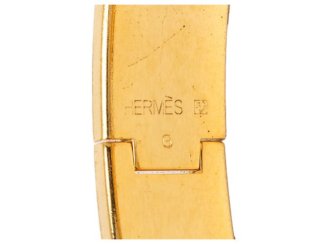 Pulsera Clic H PM estrecha de esmalte negro Hermès - vista 4