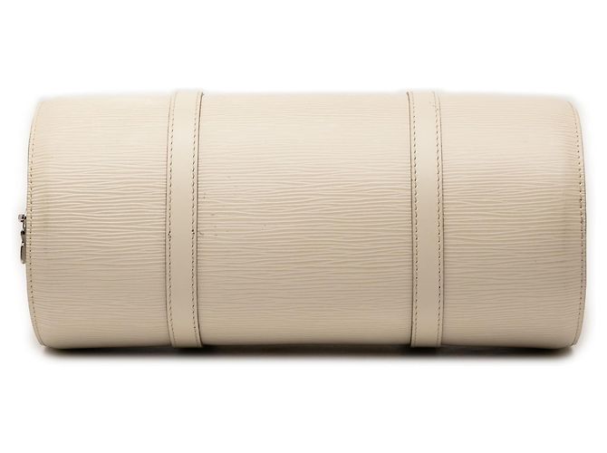 Borsa Louis Vuitton Epi Soufflot Bianca Bianco - vista 3