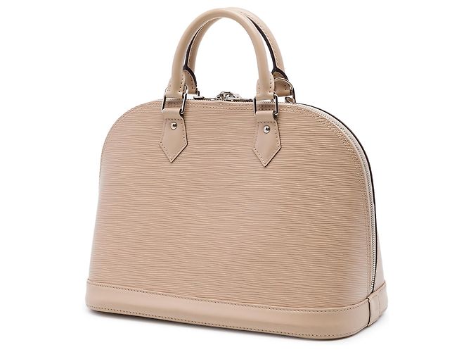 Borsa a mano Louis Vuitton Epi Alma PM Beige - vista 2