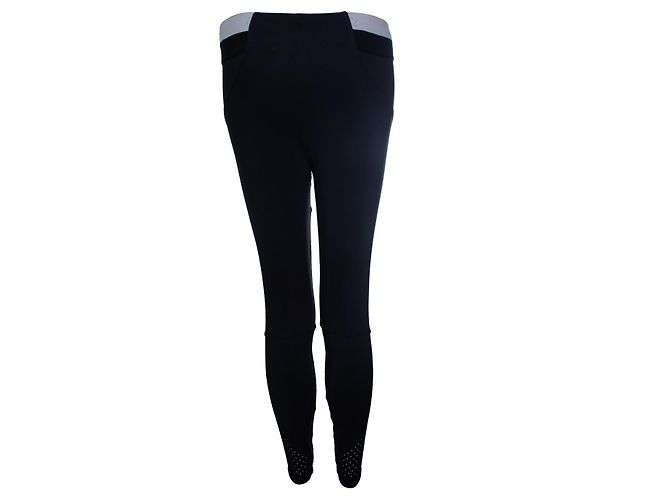 Moncler, Sport 7/8 Leggings mit Logo Schwarz - Ansicht 3
