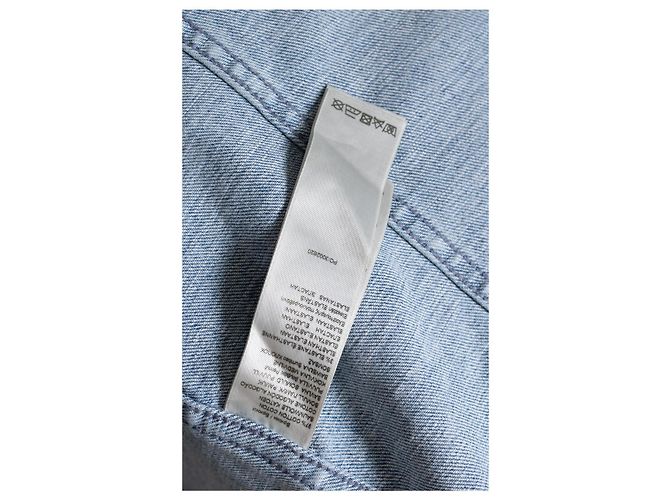 7 for all mankind, Denimjacke mit rohen Kanten Blau - Ansicht 7
