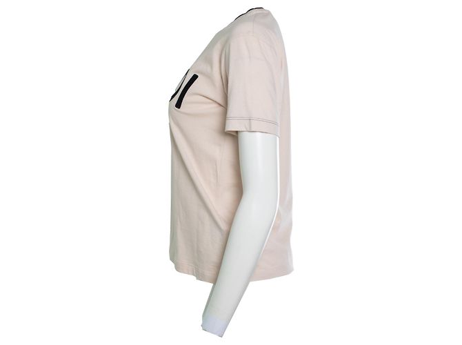 Fendi, camiseta de algodón Fendi roma en rosa - vista 4