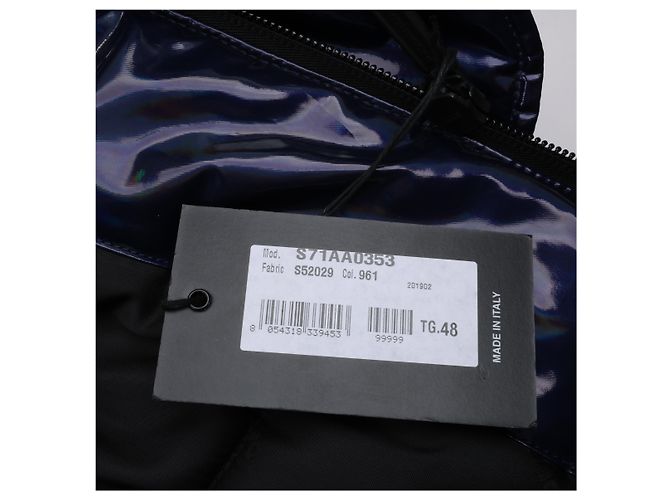 Giacca Puffer Glossy Navy DSQUARED2, Taglia 48 IT Blu navy - vista 10