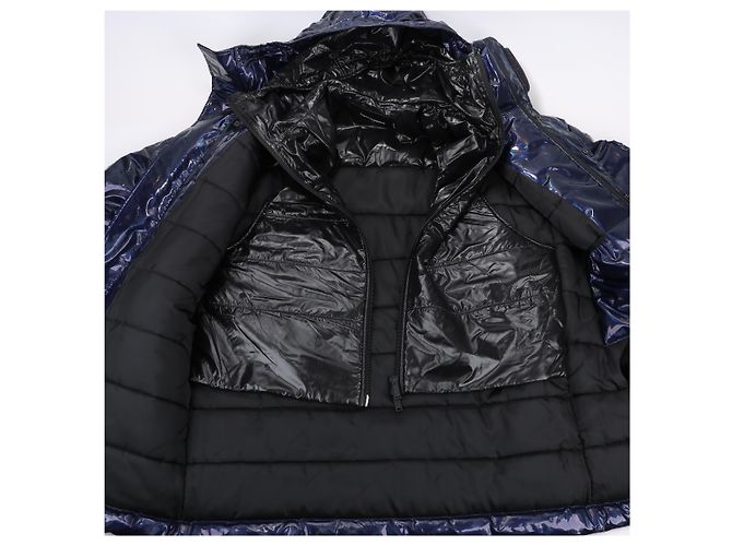 Giacca Puffer Glossy Navy DSQUARED2, Taglia 48 IT Blu navy - vista 12