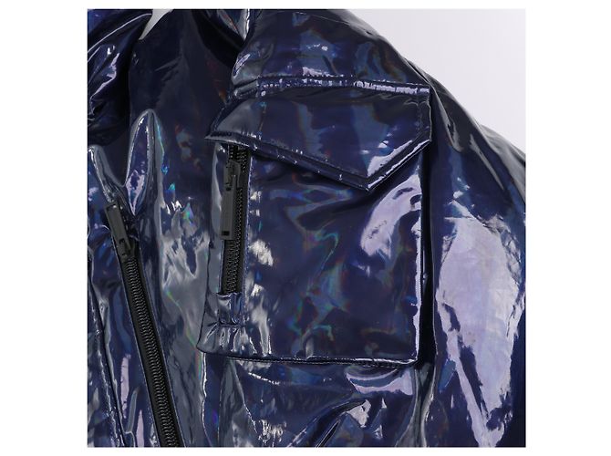 Giacca Puffer Glossy Navy DSQUARED2, Taglia 48 IT Blu navy - vista 6