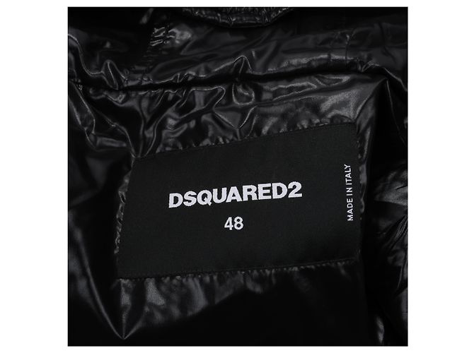 Giacca Puffer Glossy Navy DSQUARED2, Taglia 48 IT Blu navy - vista 9