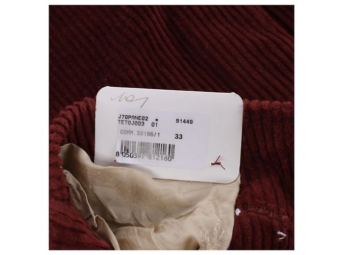 Autre Marque Eleventy SOFT JACKET Baumwolle Burgundy, Größe 50 IT Bordeaux - Ansicht 9