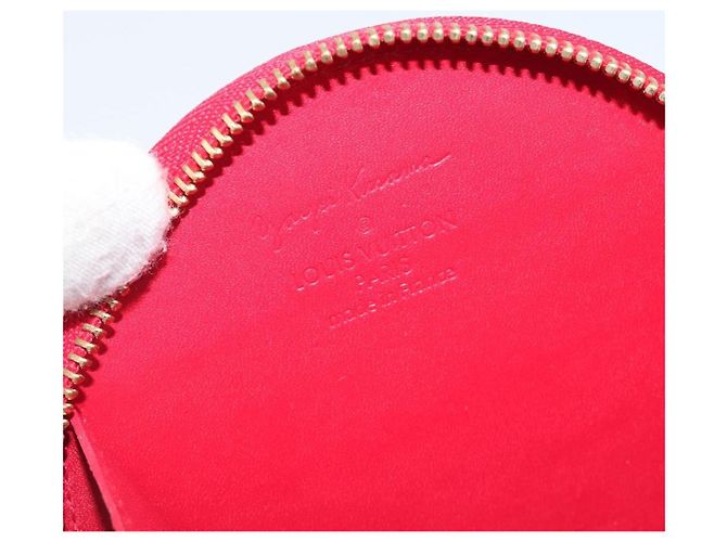 Louis Vuitton Boite Chapeau Coin Purse Patent Leather Rouge - vue 6