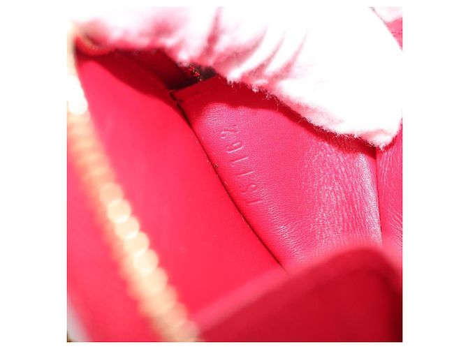 Louis Vuitton Boite Chapeau Coin Purse Patent Leather Rouge - vue 7
