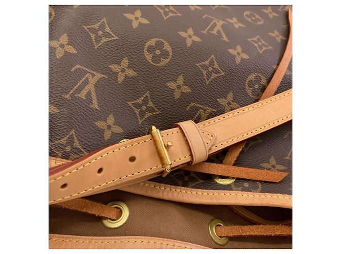 Noe Borsa a tracolla Louis Vuitton Petit Noé Monogramma - vista 12