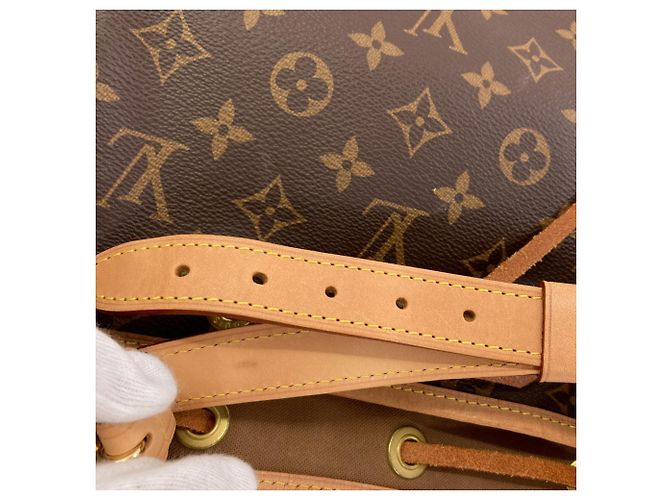 Noe Borsa a tracolla Louis Vuitton Petit Noé Monogramma - vista 13