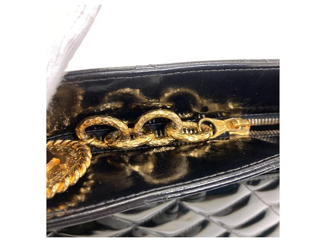 Saco Tote Chanel Reissue com ferragens douradas Preto - vista 13