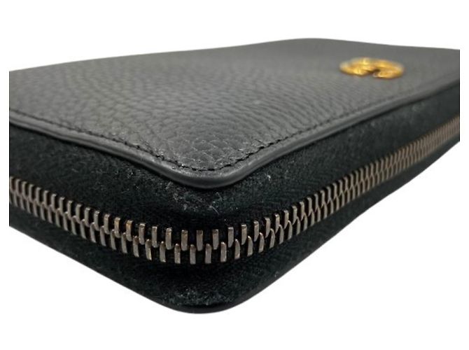Cartera larga GUCCI Bamboo 739499 Negro - vista 4