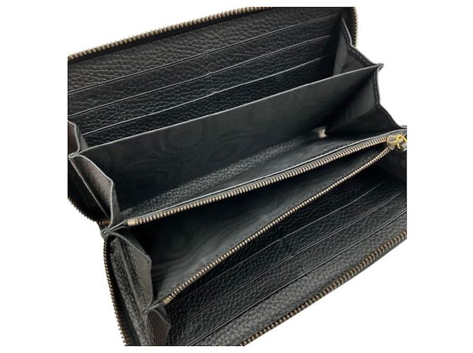 Cartera larga GUCCI Bamboo 739499 Negro - vista 6
