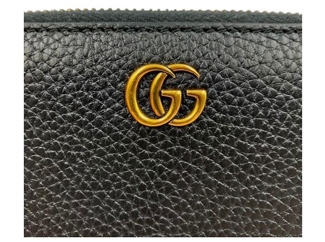 Cartera larga GUCCI Bamboo 739499 Negro - vista 7