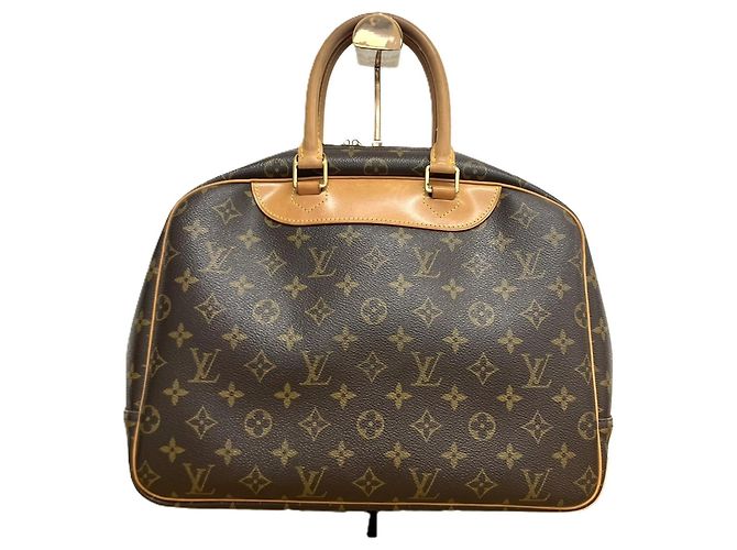 Borsa Louis Vuitton Monogram Deauville Marrone - vista 2