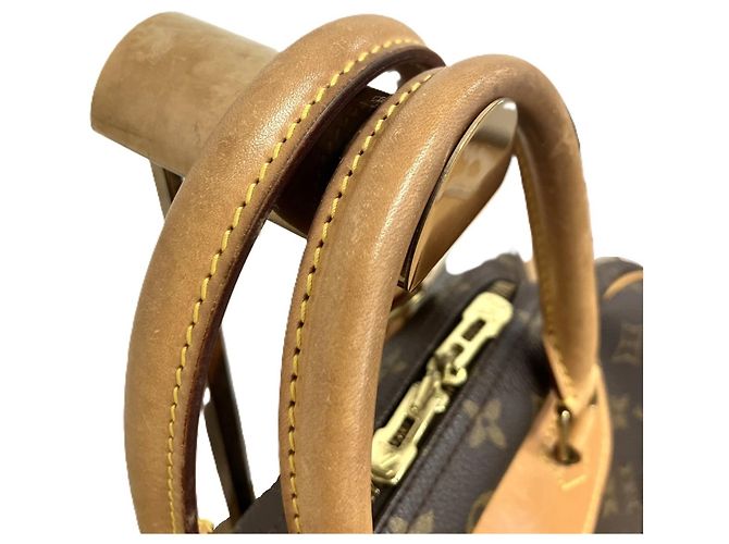 Borsa Louis Vuitton Monogram Deauville Marrone - vista 5