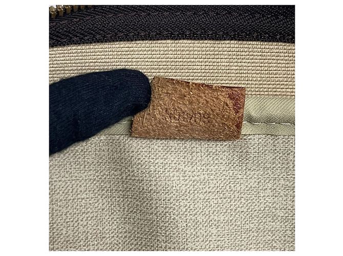 Borsa Louis Vuitton Monogram Deauville Marrone - vista 9