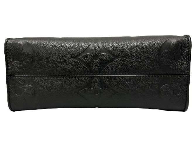 Borsa Louis Vuitton OnTheGo PM Monogram Empreinte Nero - vista 3